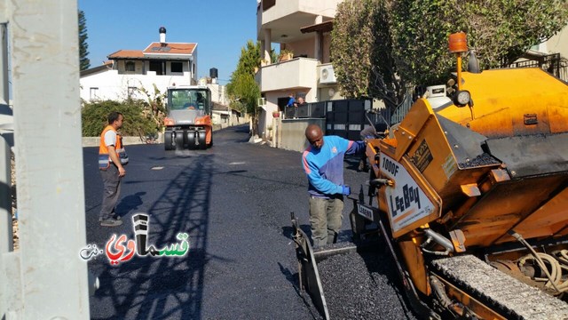     كفرقاسم : تعبيد ثلاث شوارع في المدينة من ضمنها ساحة الملعب الشرقي بحضور الرئيس عادل بدير والاهالي بحالة رضا